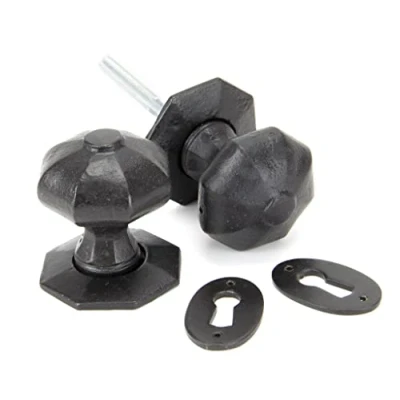 Image of Blacksmith External Beeswax Octagonal Knob Set