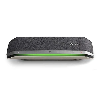 Image of Poly Sync 40 Smart Speakerphone Flexible Workspaces Connect to PC/Mac via USB A or C and Smartphones Bluetooth Works with Teams, Zoom