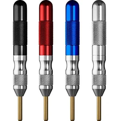 Image of Mission Darts AliFix Pro Soft Tip Board Extractor Tool, Silver (X2261)
