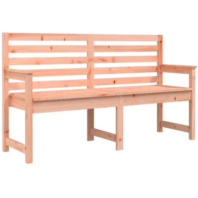 Image of vidaXL Garden Bench 159.5x48x91.5 cm Solid Wood Douglas