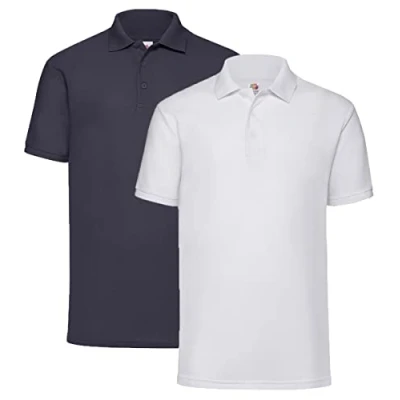 Image of Fruit of the Loom Men&#039;s Polo Shirt, XXL
