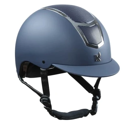 Image of Shires Karben Sienna Riding Hat Navy Blue 53 55cm