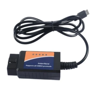 Image of ELM 327 OBD2 USB Adapter OBDii Diagnostic Scanner with PIC18F25K80 Chip