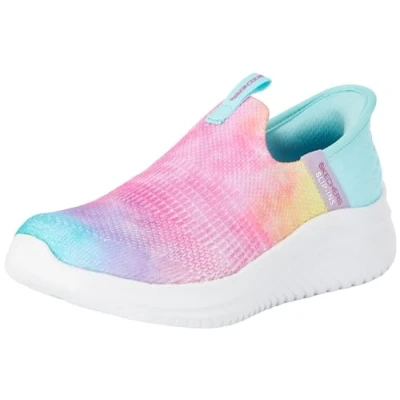 Image of Skechers Girls Trainers, Multi Mesh/Trim, 11 UK