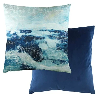 Image of Evans Lichfield Landscape Cushion Multicolour Size 43 cm x