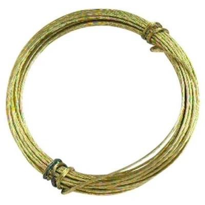 Image of Brass Picture Wire Cable Cord Wall Hanging Photo Mirror Frame Hanger 3.5m or 6m (1, 3.5 Metres)