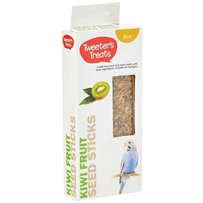 Image of Tweeter&#039;s Treats Seed Sticks for Budgies Kiwi Fruit