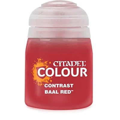 Image of Games Workshop Citadel Contrast Paint: Baal Red (18ml)