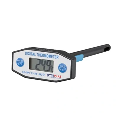 Image of Hygiplas T Shaped Digital Thermometer 125mm Food Temperature Measurement
