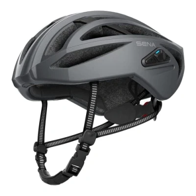 Image of Sena R2 EVO Road Cycling Helmet (Matte Gray, L)