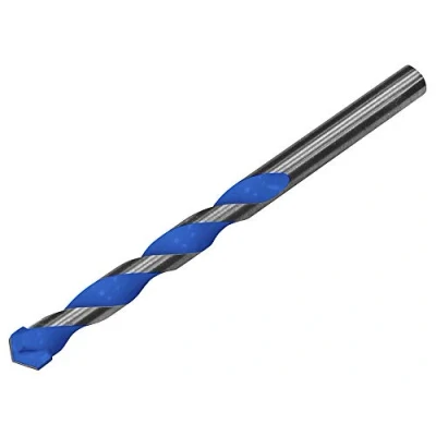 Image of Faithfull FAIMCD6100 Tungsten Carbide Tipped Contruction Drill Bit 100 mm, 6 mm Dia. For Brick, Tile, Concrete, Metal, Alum, Wood and Plastic