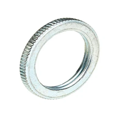 Image of Pack of 10 20mm Steel Conduit Fittings Milled Edge Lockrings [Energy Class]
