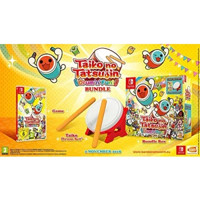 Image of Taiko no Tatsujin Drum &#039;n&#039; Fun! Bundle Nintendo Switch