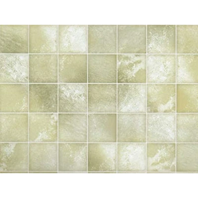 Image of Melody Jane Dolls House Limestone Floor Tiles Miniature 1:12 Flooring Gloss Card Sheet