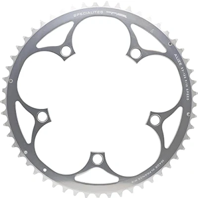 Image of Spécialités TA Alize 130 PCD, 9/10 Speed Chainring, Silver, 54T Outer