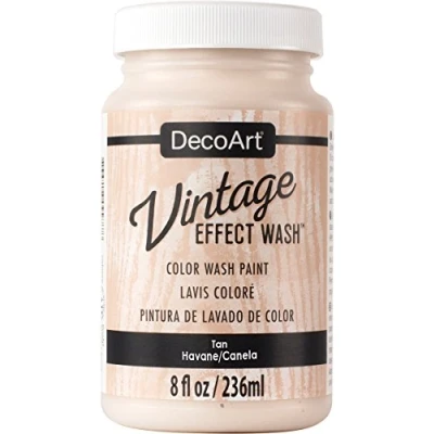 Image of DecoArt Vintage Effect Wash Paint, Tan, 6.09 x 10.92 cm