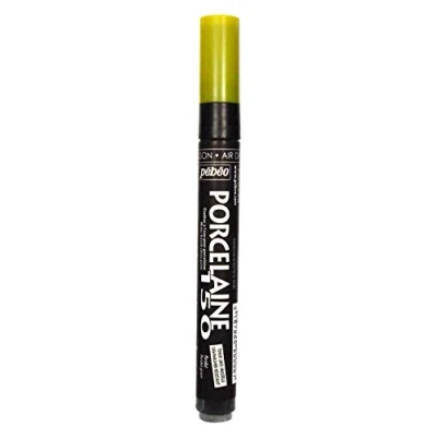 Image of Pebeo Porcelaine 150 China Paint Bullet Tip Marker, Peridot Green,Peridot Green