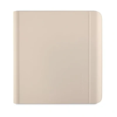 Image of Kobo Libra Colour SleepCover Case Sand Beige Notebook Sleep/Wake Technology Built In 2 Way Stand Vegan Leather Compatible with 7 eReader