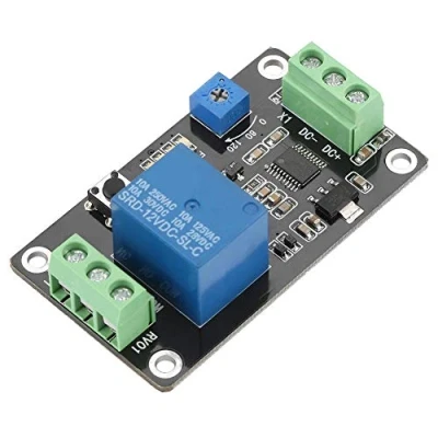 Image of DC 5V/12V/24V Delay Timer Relay, Self locking On Off Time Switch Super 555 (DC12V)