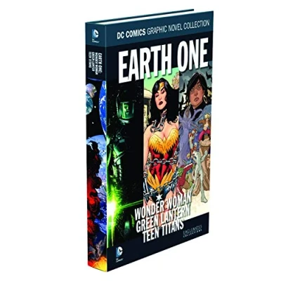 Image of DC Comics Earth One Wonder Woman, Green Lantern &amp; Teen Titans Book Graphic Novel Collection by Eaglemoss Collections