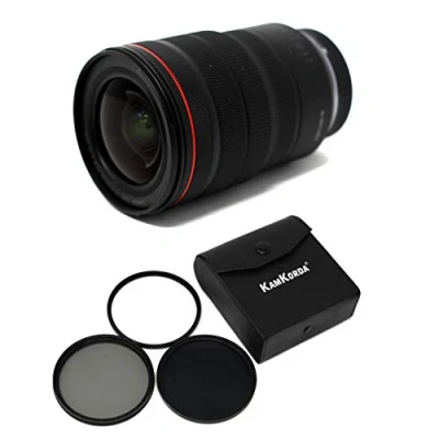 Image of KamKorda Lens Filter Kit 82mm + RF 15 35mm f/2.8L IS USM Camera Lens, Mount Lens/Full Frame Format, Nano AF System, Customizable Control Ring, Optical Image Stabilizer 2 Year Warranty