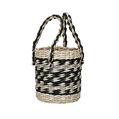 Image of KitchenCraft Woven Seagrass Planter with Handles