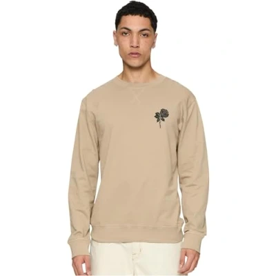 Image of Mister Tee Wasted Youth Crewneck Sweatshirt, Men&#039;s, Size: Large, Darksand
