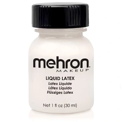 Image of Mehron Latex Liquid 1 oz Clear w/Brush (Carded)