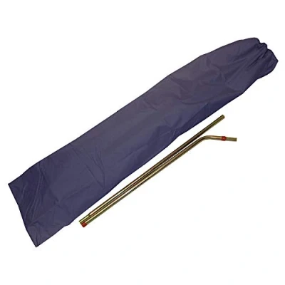 Image of Maypole Awning &amp; Tent Pole Nylon Storage Bag Pull Cord Blue Universal Fit