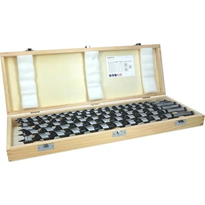 Image of Bosch 6x PRO Wood Auger Bit Set (for Softwood, Hardwood, Ø 10,0, 12,0, 14,0, 16,0, 18,0, 20,0 mm, Professional Accessory Rotary Drill/Drivers)