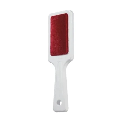 Image of Wenko 4823150100 Textile Brush Junior doublesided, Gap Cleaning, Plastic PP, 6 x 21.5 2 cm, White