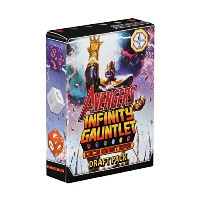 Image of WizKids Avengers Infinity Gauntlet Countertop Display: Marvel Dice Masters Miniature Game Ages 14+ 60+ Minutes Playing Time, WZK74093