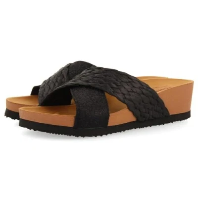 Image of GIOSEPPO Women&#039;s goulds Flip Flop, Black/White, 5.5 UK