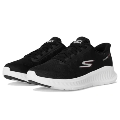 Image of Skechers GO WALK NOW men&#039;s Shoes (Trainers) in Black