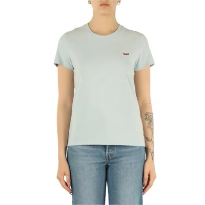 Image of Levi&#039;s Perfect TEE Basic Tshirt, Women&#039;s, Size: Small, Skyway