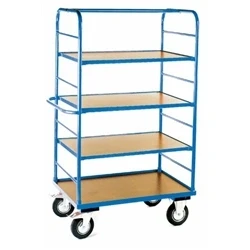 Image of Shelf to suit Heavy Duty Truck; Veneer; Blue/Veneer