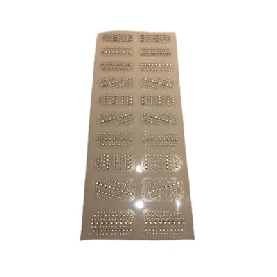 Image of Nail Bling Stickers 20 PCS Perfect Manicure in Minutes (Silver)