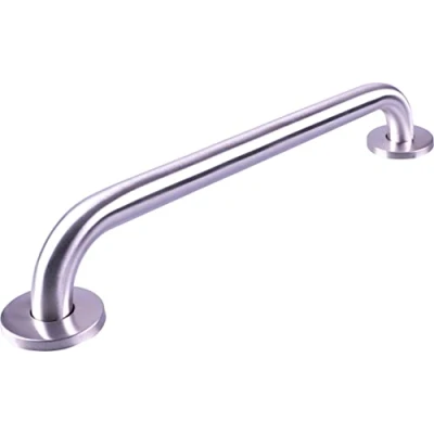 Image of Aidapt Stainless Steel Bathroom Grab Bar,Brushed Finish Rust Resistant Bath Shower Safety Handle Handrails, Aid for Disabled Elderly Children Mobility &amp; Living Aids,Concealed Cover Caps (600mm)