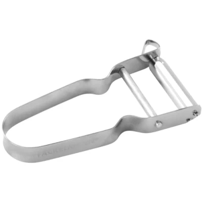 Image of Fackelmann Y Peeler, French Potato Vegetable Stainless Steel, 12x8x1.5cm, Silver