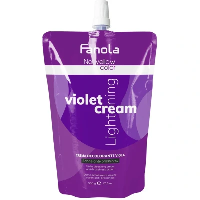 Image of Fanola Color No Yellow Violet Bleaching Cream 500g