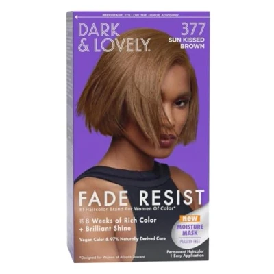 Image of SoftSheen Carson Dark and Lovely Permanent Hair Color Number 377, Sun Kissed Brown