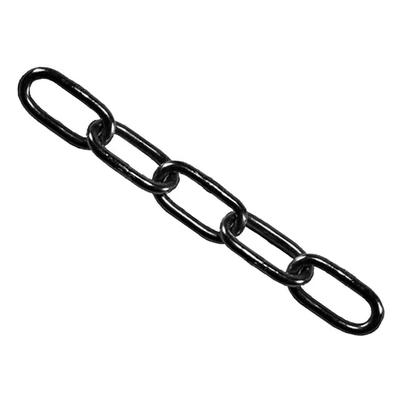 Image of Faithfull Black Japanned Chain 4mm x 30m Reel Max. Load 120kg FAICHBL430