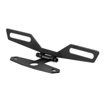 Image of Motorcycle Plate Holder, Adjustable Tail Tidy Number Bracket Side License Holder for ATV