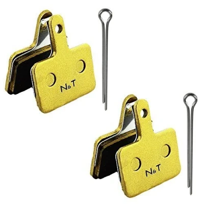 Image of Noah And Theo 2x NT BP004/SI Sintered Disc Brake Pads fit Clarks M1, S2, Clout 1, CMD 22, 22FM (Flat Mount), 23, 27