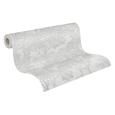 Image of A.S. Création Forest Wallpaper Cuba Non Woven 10.05 m x 0.53 Beige Creme Made in Germany 380234 38023 4