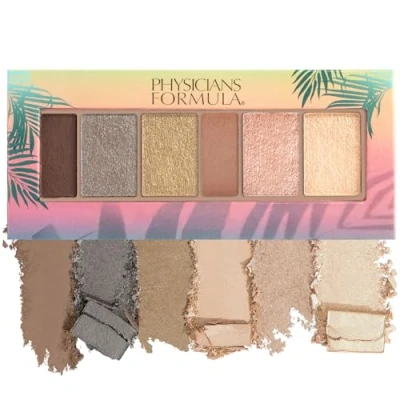 Image of Physician&#039;s Formula, Inc., Butter Believe It! Eyeshadow, Multi Finish Eyeshadow Palette, Liquid to powder Formula with Murumuru Butter, Cupuaçu Tucuma Bronzed Nudes