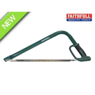 Image of Faithfull Countryman Foresters Bowsaw 530mm (21in) 1 x Wet, Dry Cut Blade