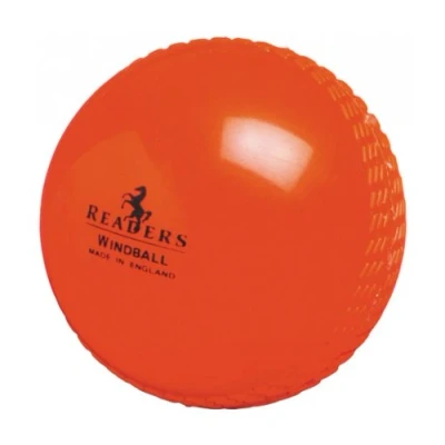 Image of Readers Windball Training Cricket Ball Men Orange 1