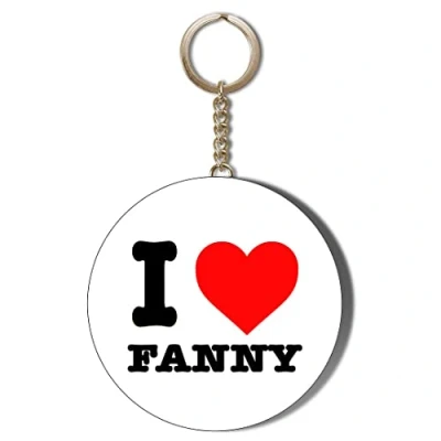 Image of Gift Insanity I LOVE FANNY 58mm LONG CHAIN KEYRING