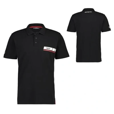 Image of Yamaha Male Yass Rev Polo Shirt T Black Medium